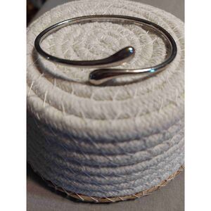 JacquesReine Gold Silver Tone Open Cuff Gothic Bracelet Womens Jewelry